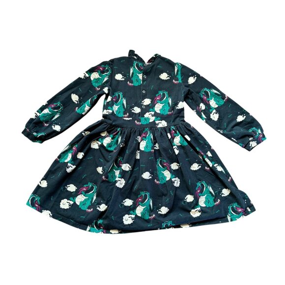 Raspberry Republic Organic Dragon Dress Sz 5-7Y - Picture 6 of 7